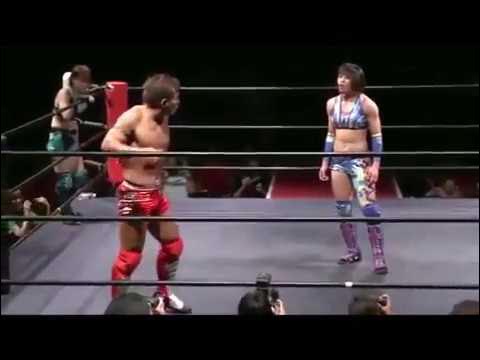 Mayu Iwatani & Masaaki Mochiduki Vs Syuri & Ken Oh background