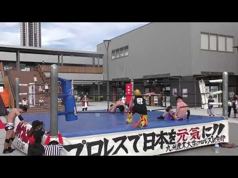 メインイベント マイク(※ネタバレ注意 KSUWFタッグ王座選手権の試合を視聴した上でお楽しみください) background