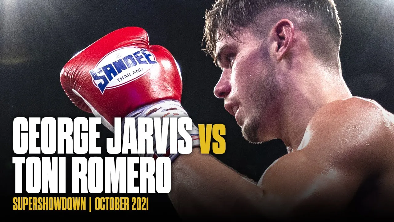 GEORGE JARVIS MUAY THAI 💪 vs Toni Romero | SuperShowDown | October 2021 background