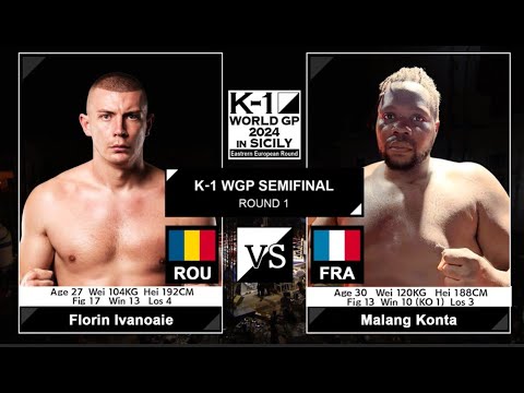 Florin Ivanoaie vs Malang | FULL FIGHT | K-1 WORLD GP - Jul.27, 2024