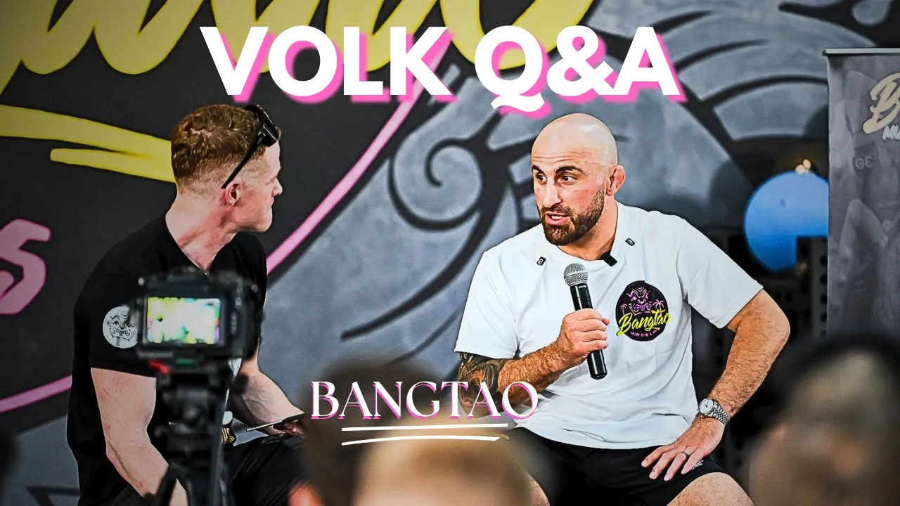 Weakness into strength | Volk on dealing with height disadvantage | Volkanovski Q&A | Bangtao MMA