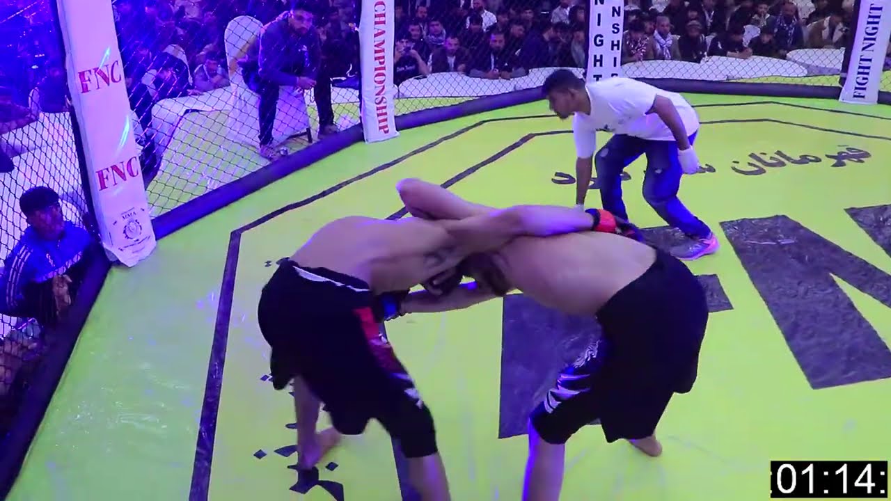 FNC7 full fight / Ehsanullah Jabarkhil vs Mujeberahman Osmani