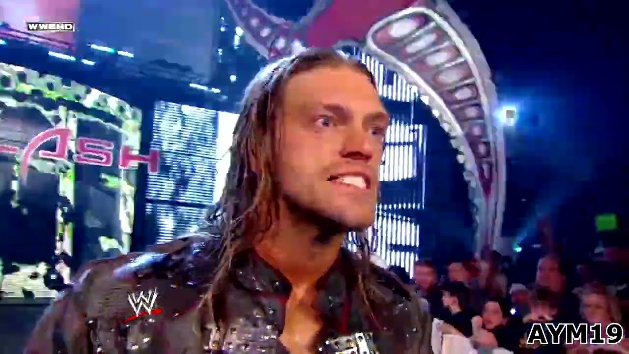 Edge vs John Cena Last Man Standing Backlash 2009 Highlights background