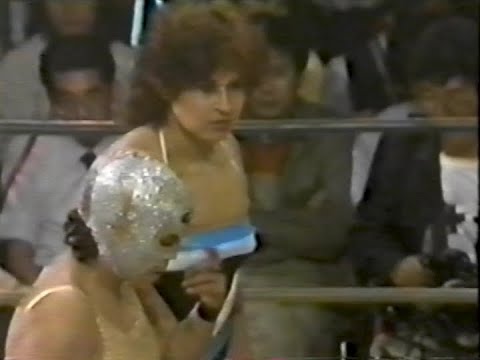 全日本女子プロレス ライオネス飛鳥、長与千種 vs ラ・ギャラクティカ、ローラ・ゴンザレス WWWA世界タッグ王座選手権試合 1984年10月6日 後楽園ホール
