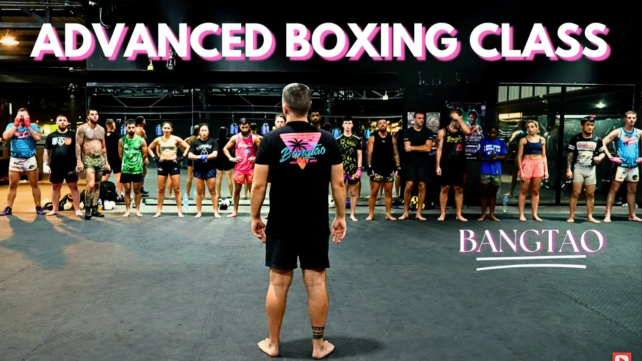 New Schedule: Advanced Boxing Class | Coach Conor | Bangtao Muay Thai & MMA Training Camp Phuket backdrop
