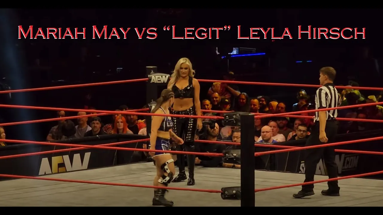 FULL MATCH: Mariah May vs “Legit” Leyla Hirsch 5-25-24 background