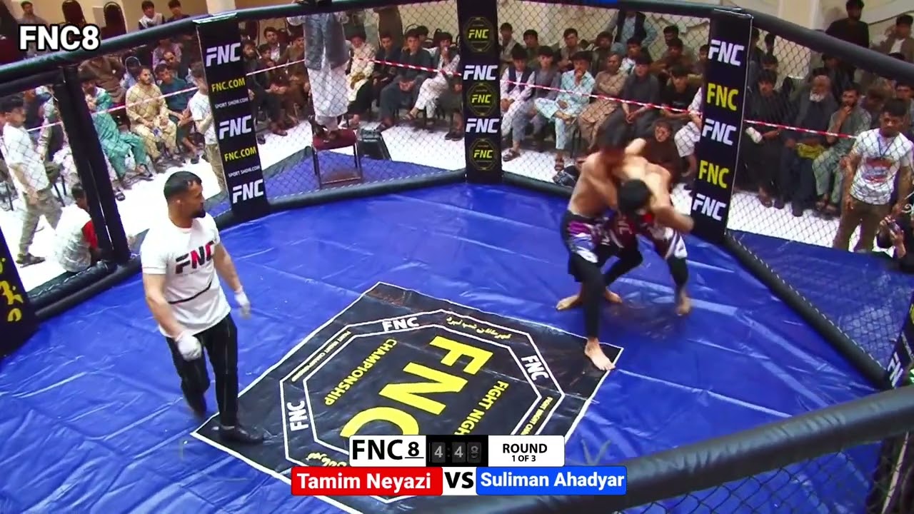 FNC8 Full fight/ Tamim Neyazi Vs Suliman Ahadyar background