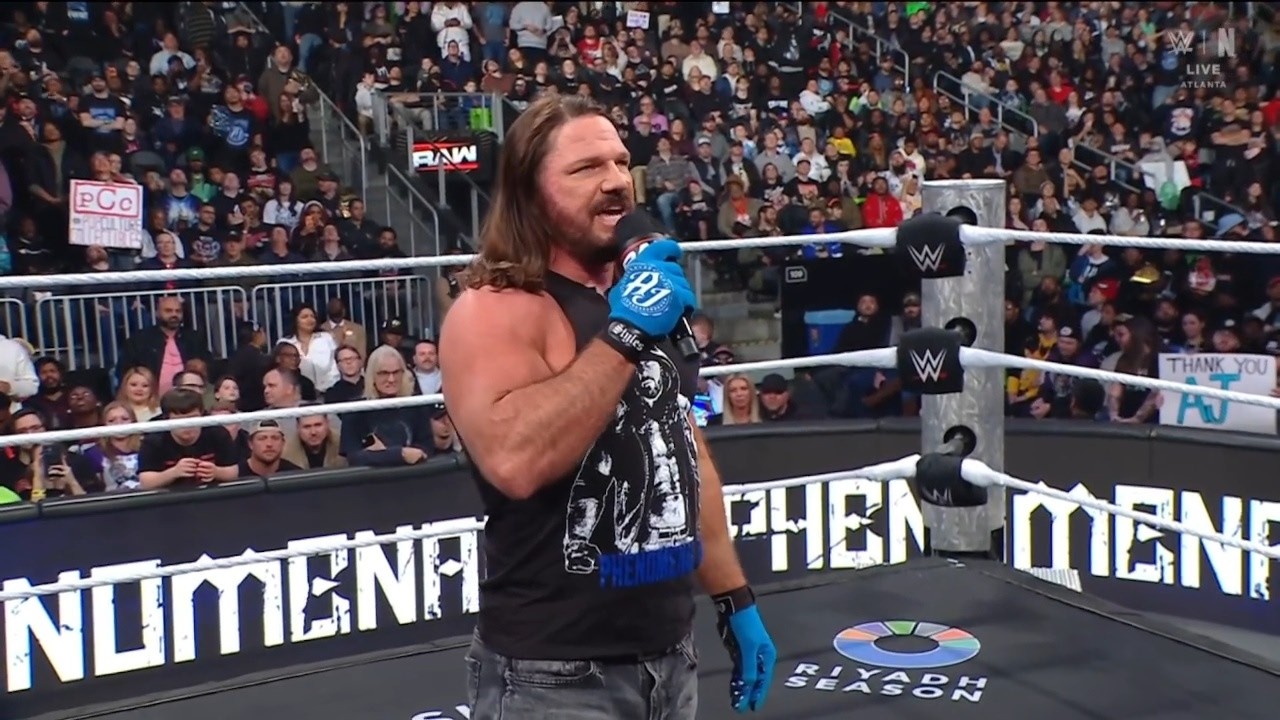 AJ Styles Last Promo - WWE RAW | Feb. 23, 2026