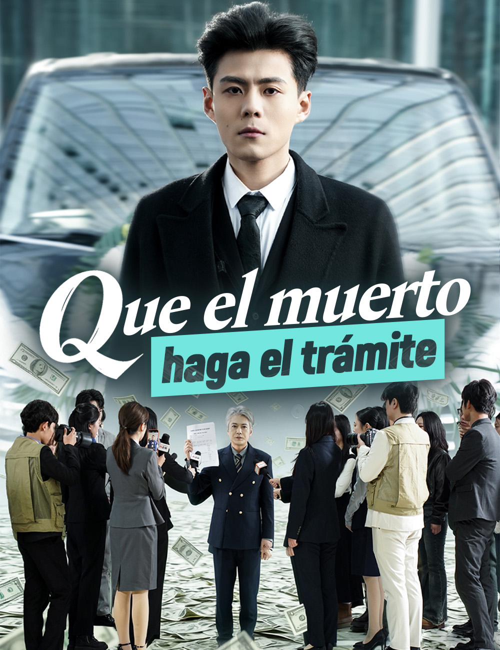 Que el muerto haga el trámite poster