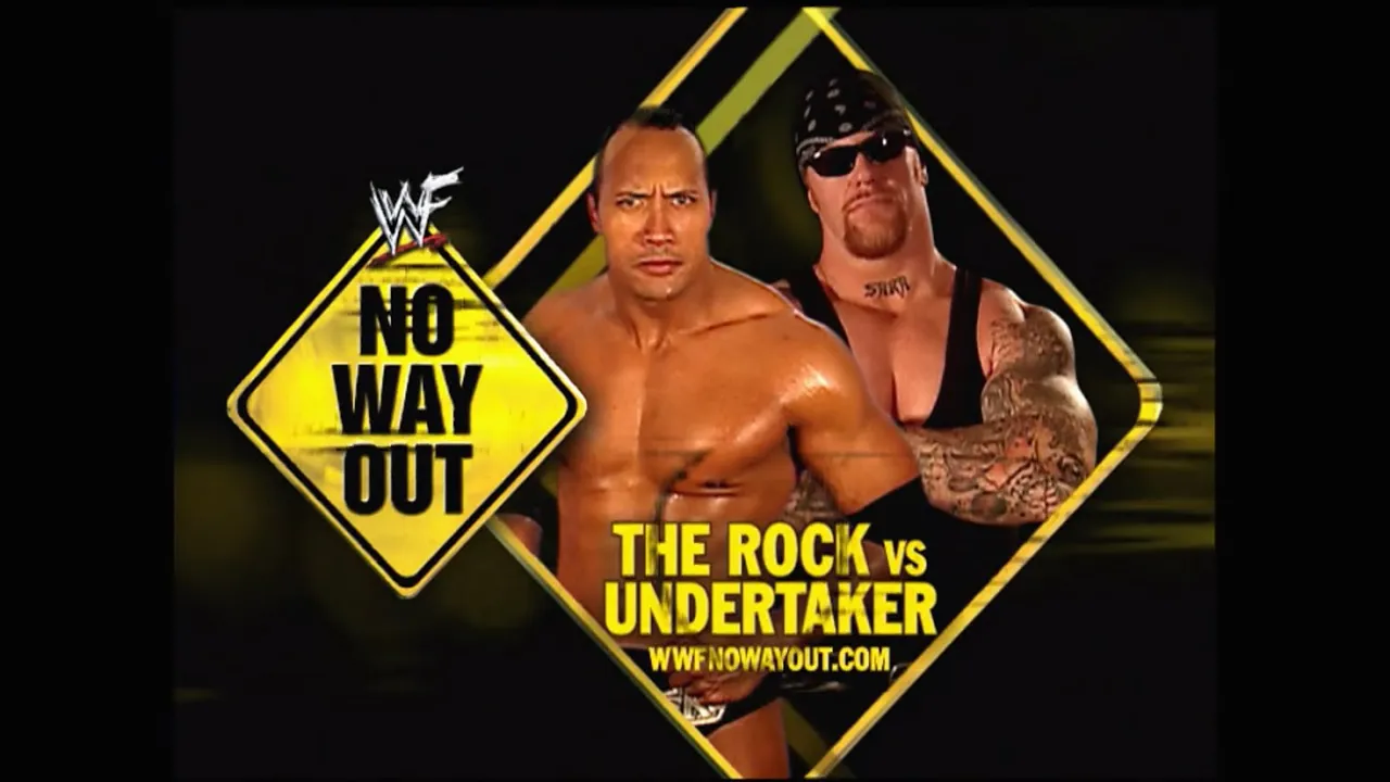 Story of The Rock vs. The Undertaker | No Way Out 2002