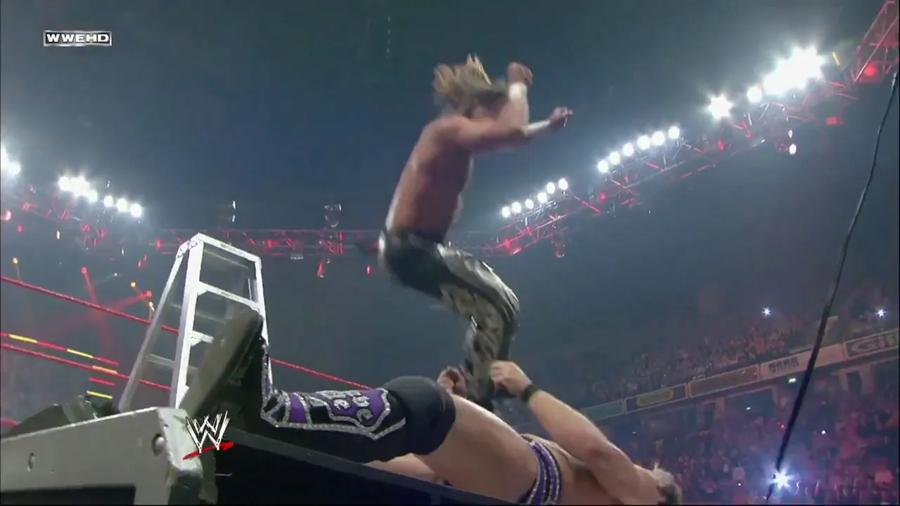 WWE 100 OMG Moments 2008 Part 3 background