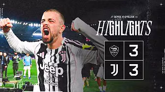 LAST-MINUTE DRAMA | Roma 3-3 Juventus | HIGHLIGHTS Serie A