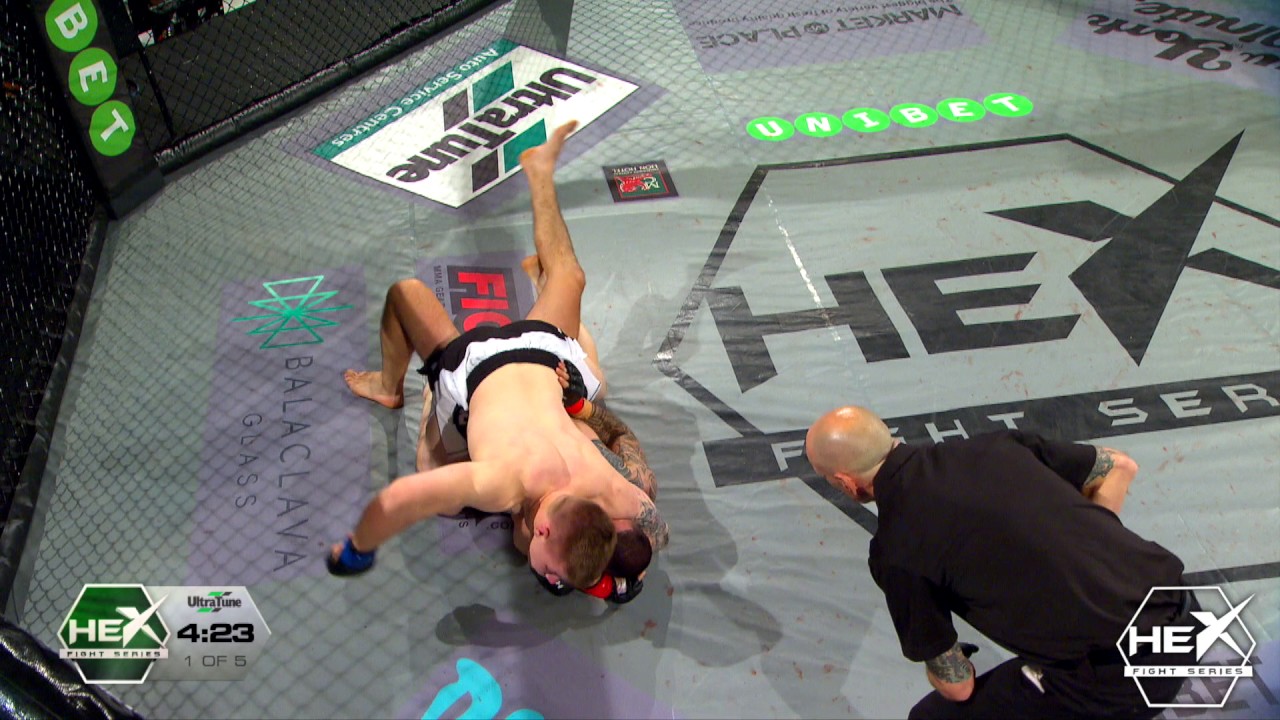 Hex Fight series 9 - Jim Crute winner via SUB background
