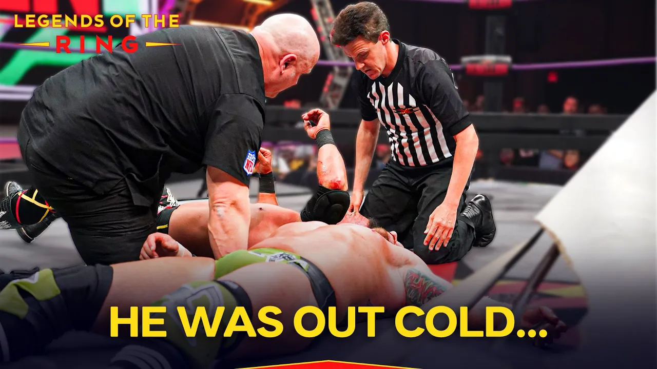 Injuries Forced Officials To Stop This Match! background