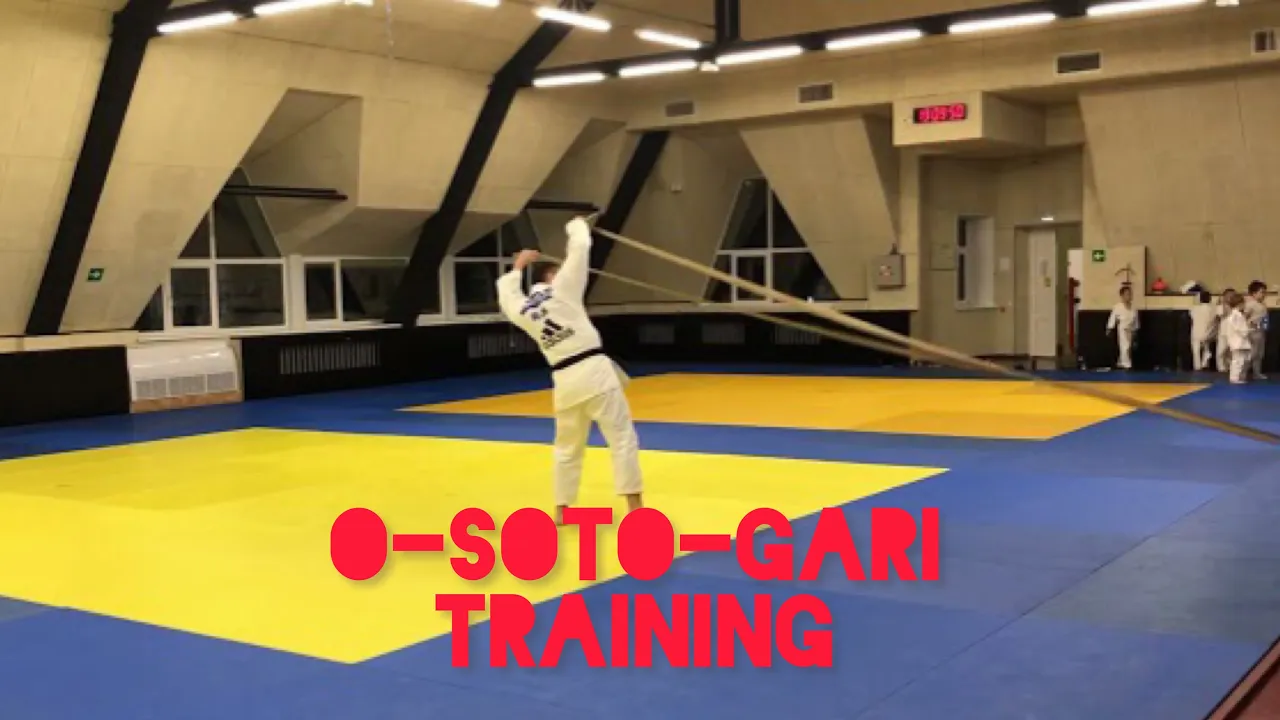 O-Soto-gari training background