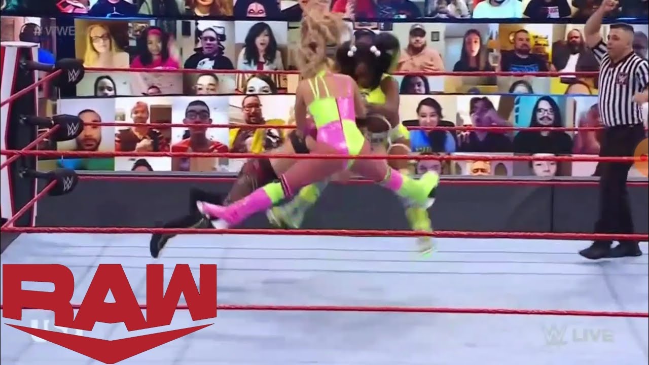 Nia Jax & Shayna Baszler V.S Naomi & Lana