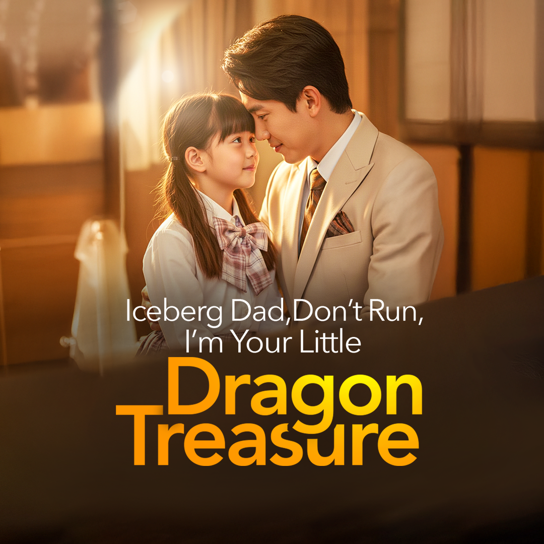 Iceberg Dad Don't Run I'm Your Little Dragon Treas poster