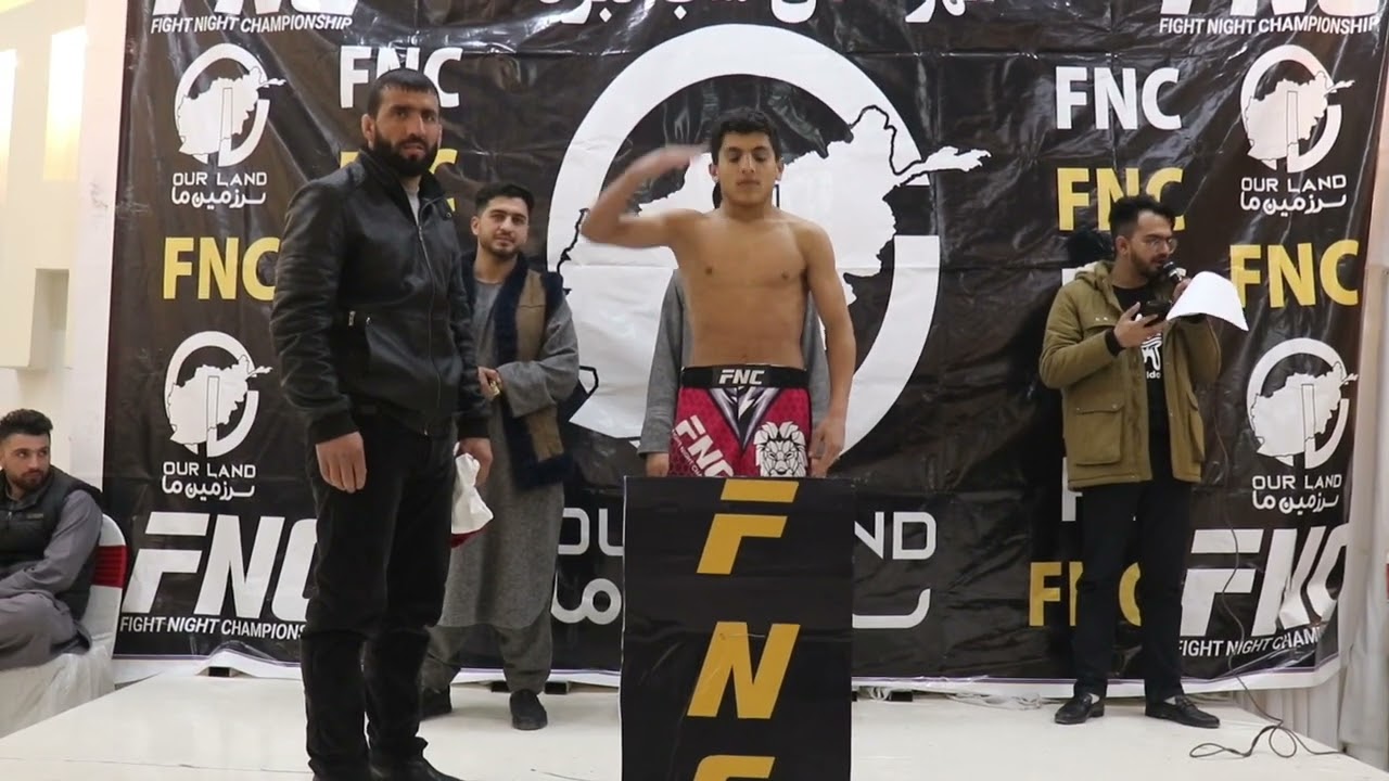 face to face/ Samir Mubariz vs Naser Omari background