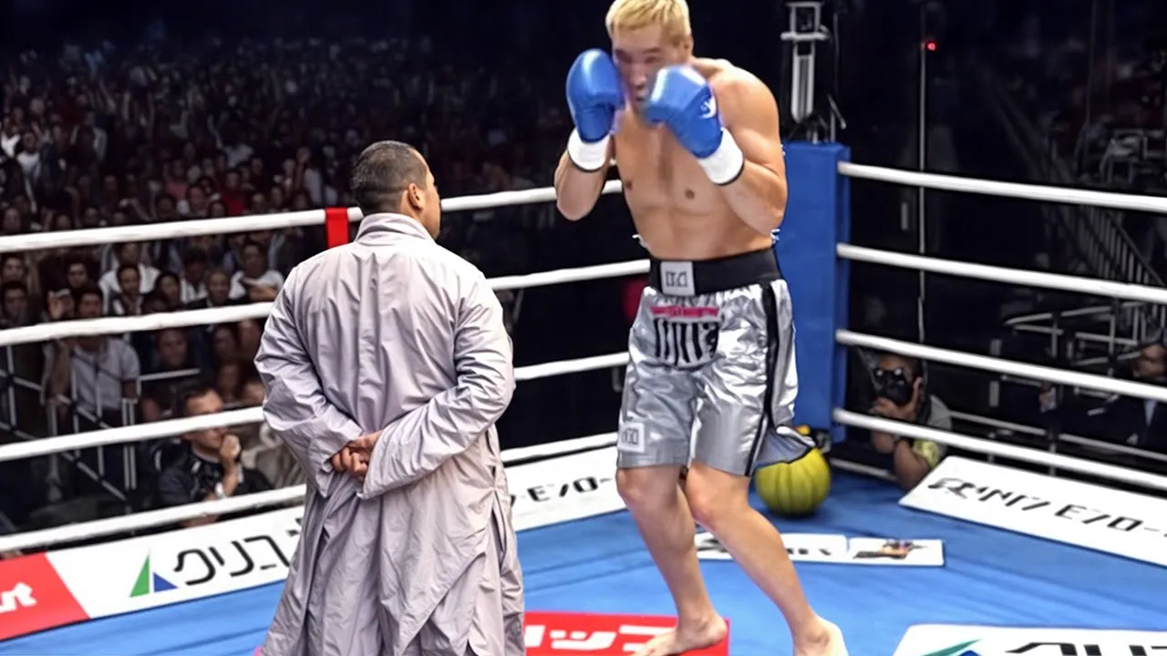 This Cocky Giant Challenges a Shaolin Kung Fu Master.... Then This Happened