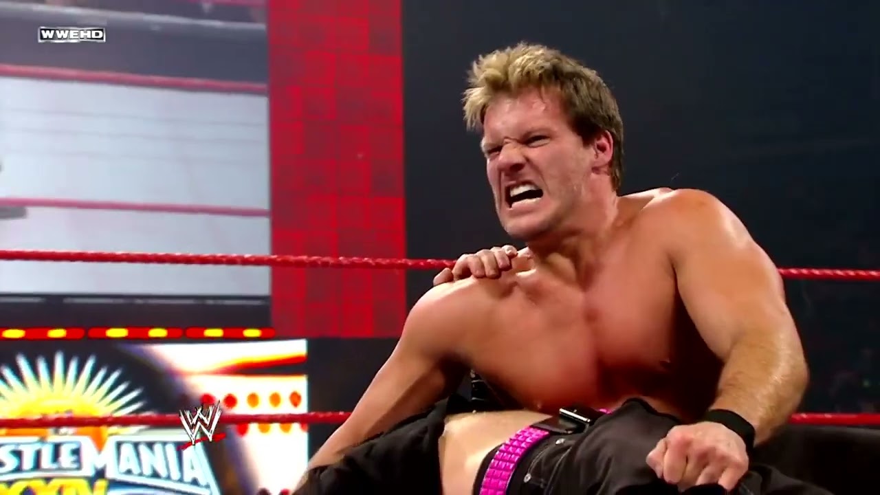 Chris Jericho vs Jeff Hardy RAW 3/10/2008 Highlights
