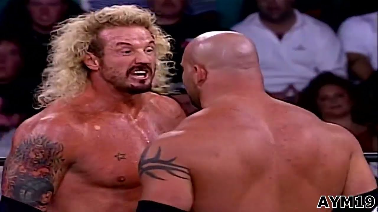 Goldberg vs Diamond Dallas Page Halloween Havoc 1998 Highlights backdrop