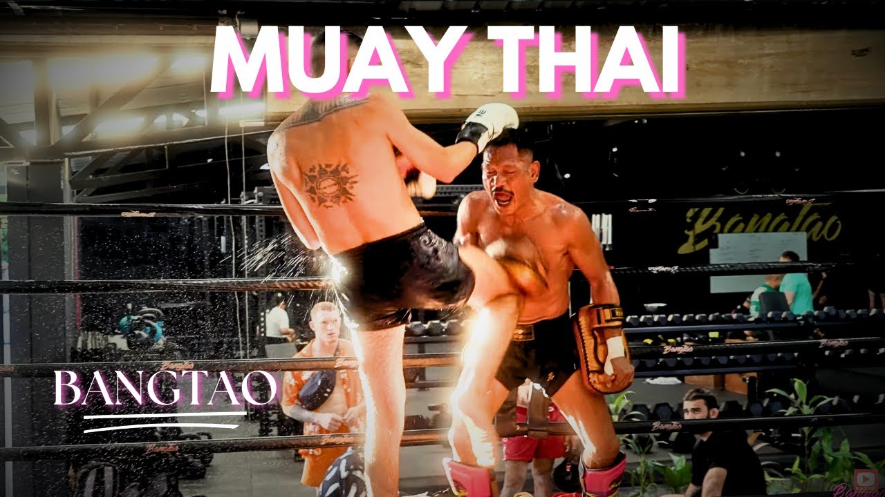 FIGHTERS CLASS | Sparring, Padwork & Clinching | Savvas Michael Fight Camp | Bangtao Muay Thai & MMA backdrop