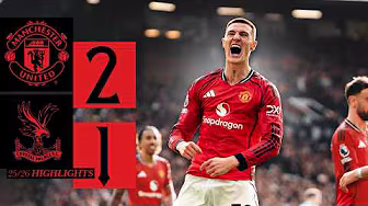 ANOTHER Šeško Winner! 😍 | Man Utd v Palace | Highlights