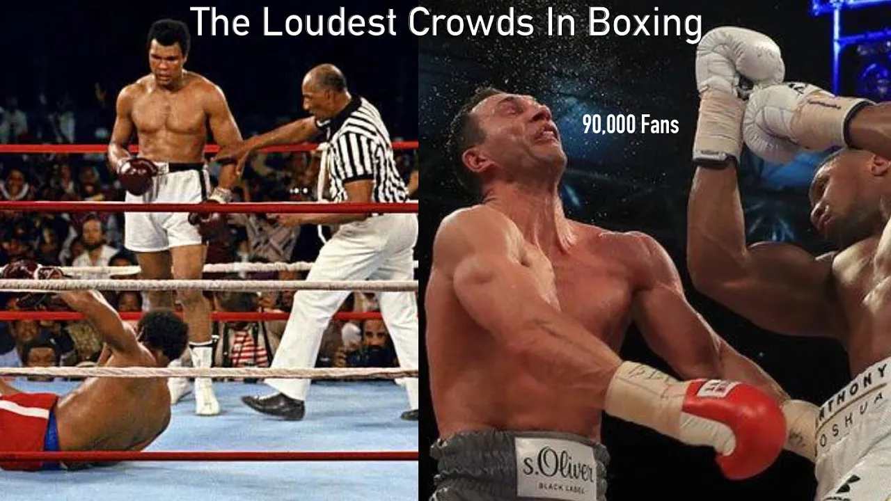 The Loudest Crowd Reactions In Boxing History background