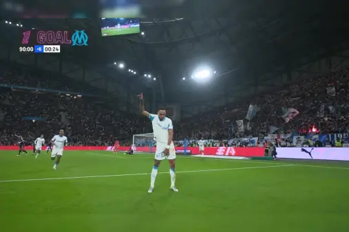 [Goal] Nwaneri's counter-attack cross, Aubameyang scores a brace with a late sliding shot