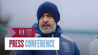 Bowen, Relegation Battle, & Team News | Nuno Espírito Santo's Press Conference | Fulham v West Ham