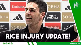 Rice INJURY UPDATE | Mikel Arteta | Arsenal 2-1 Chelsea