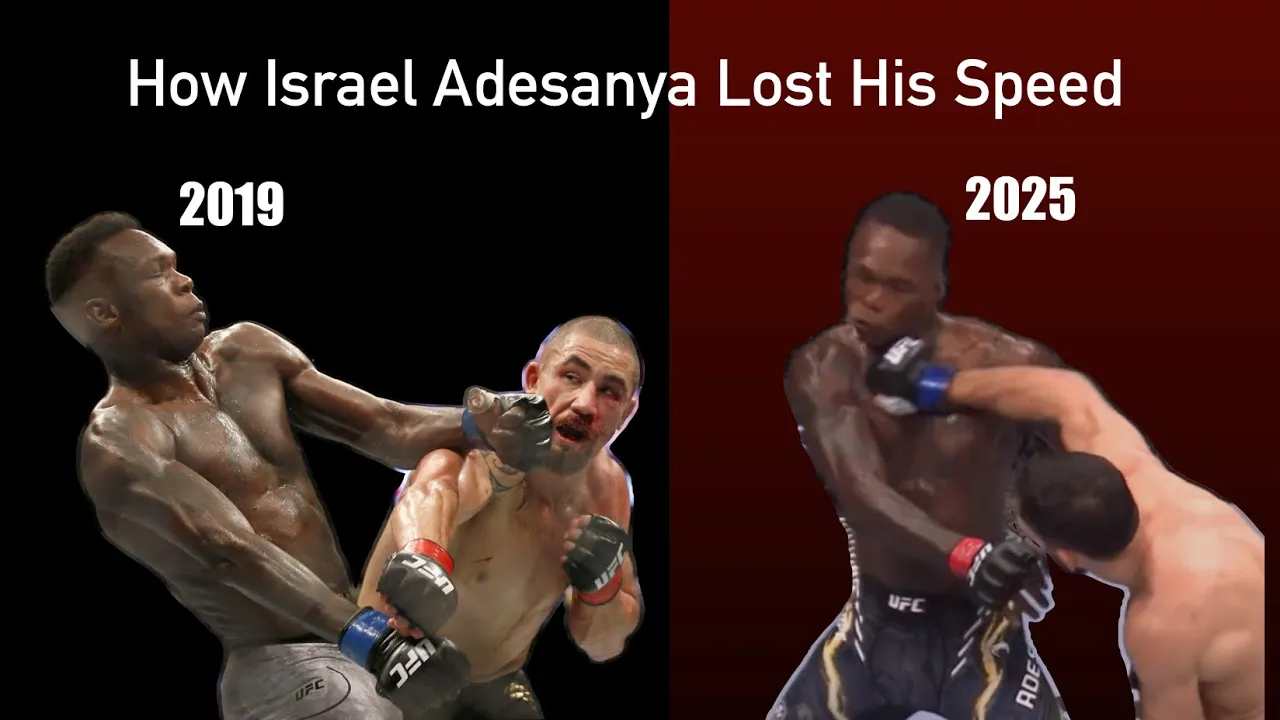 How Israel Adesanya Lost His Speed backdrop