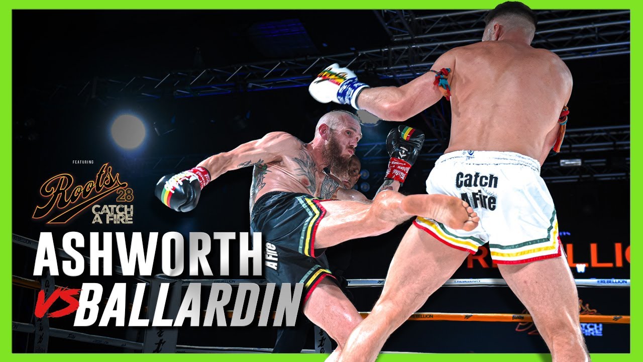 Roots Muaythai 28: James Ashworth vs Dylan Ballardin background