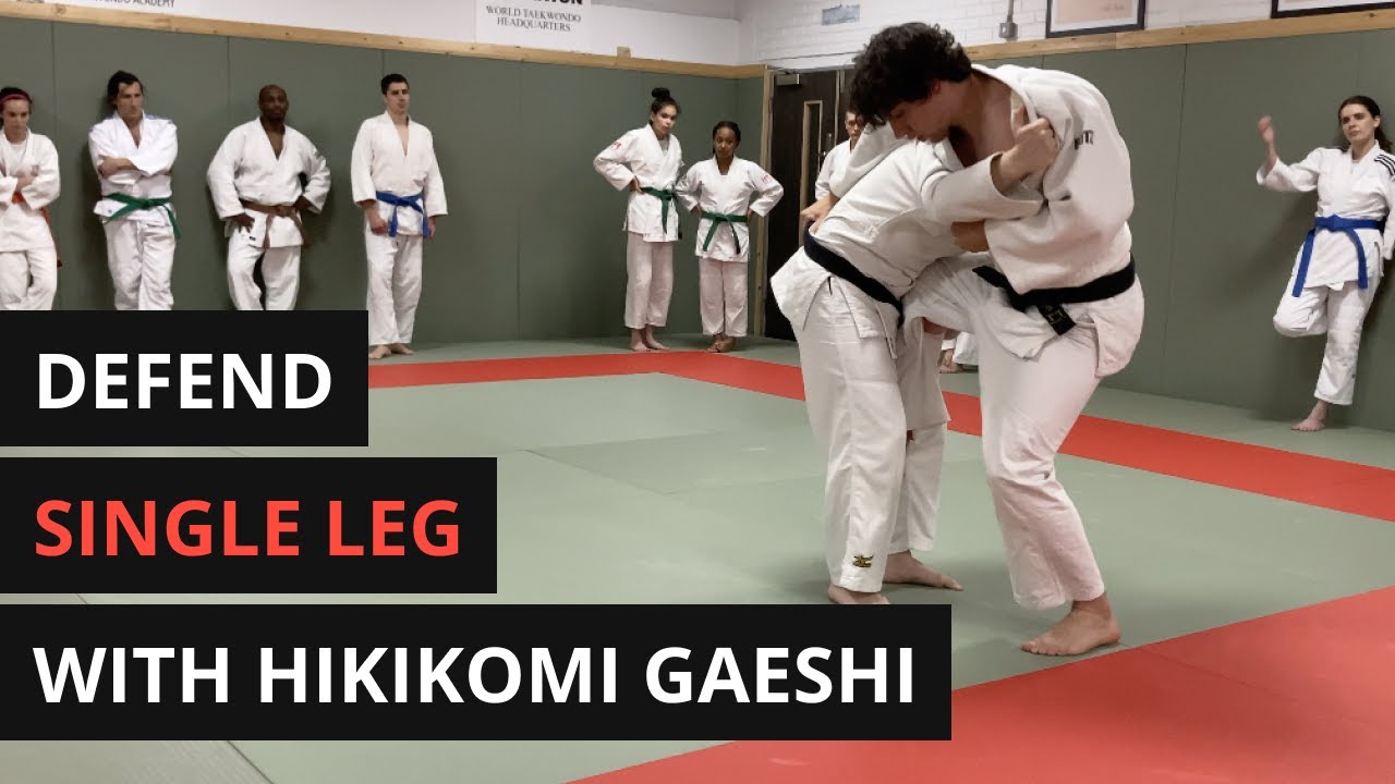 How to defend an Ankle Pick / Single Leg Takedown (Kuchiki Taoshi) background