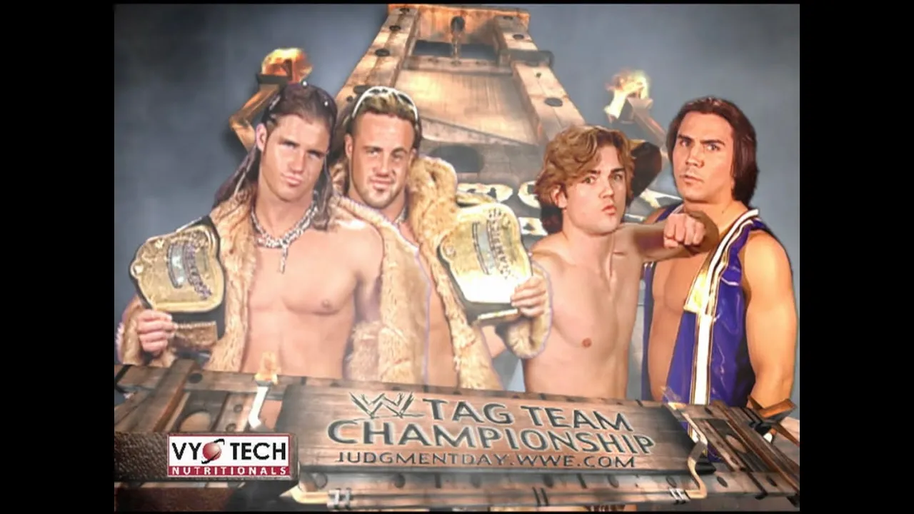 Story of MNM vs. Paul London & Brian Kendrick | Judgement Day 2006 background