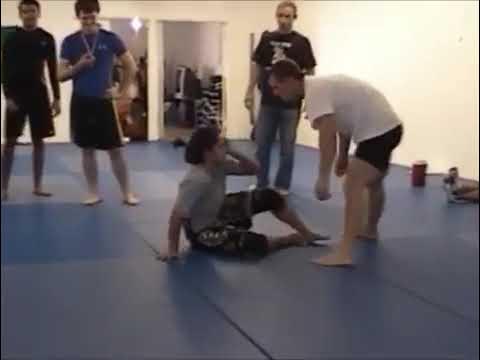 16 Yr Old Jiu Jitsu Girl Submits a Man | Ashley De Leon Rear Naked Choke backdrop