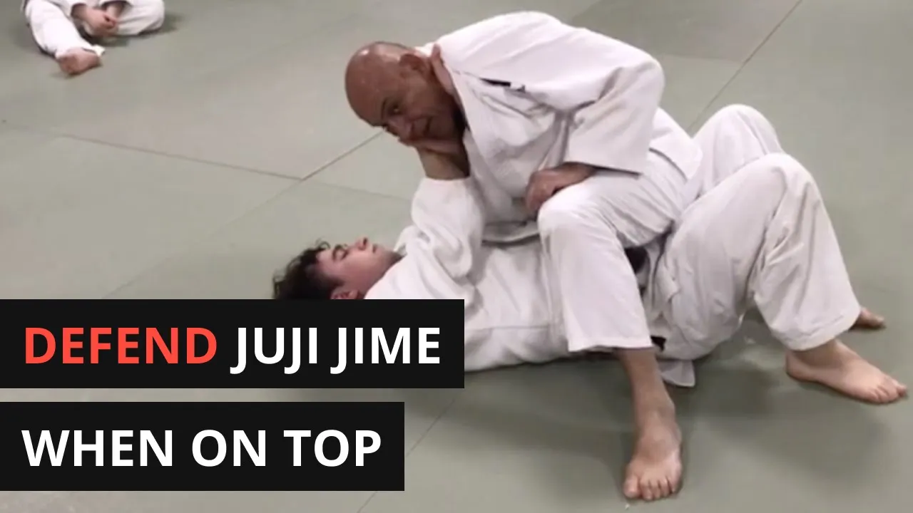 DEFEND Juji Jime with Juji Gatame