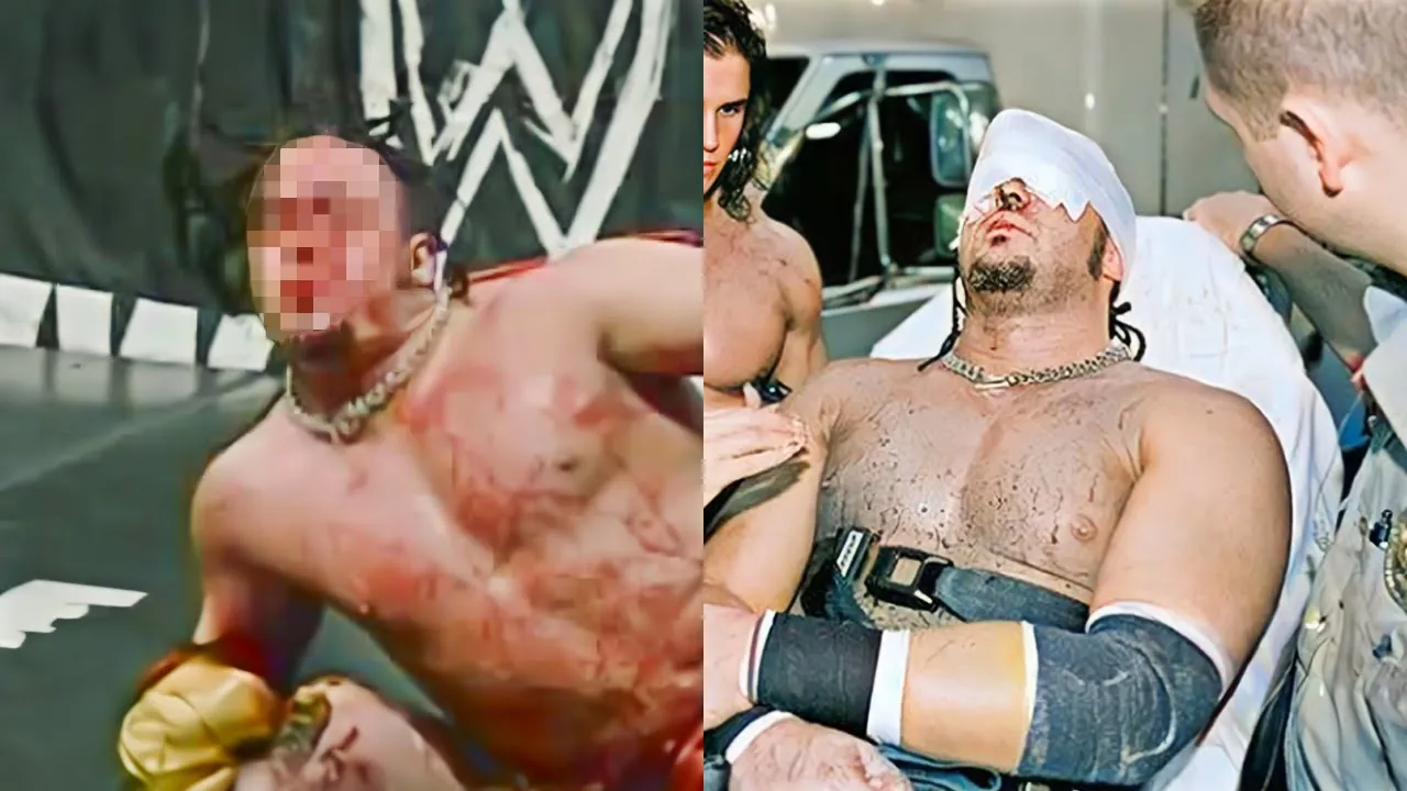 WWE Matches That Should Have Been Stopped background