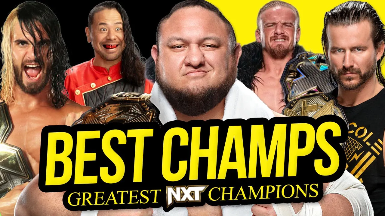BEST NXT CHAMPIONS | Developmental Superstars! background