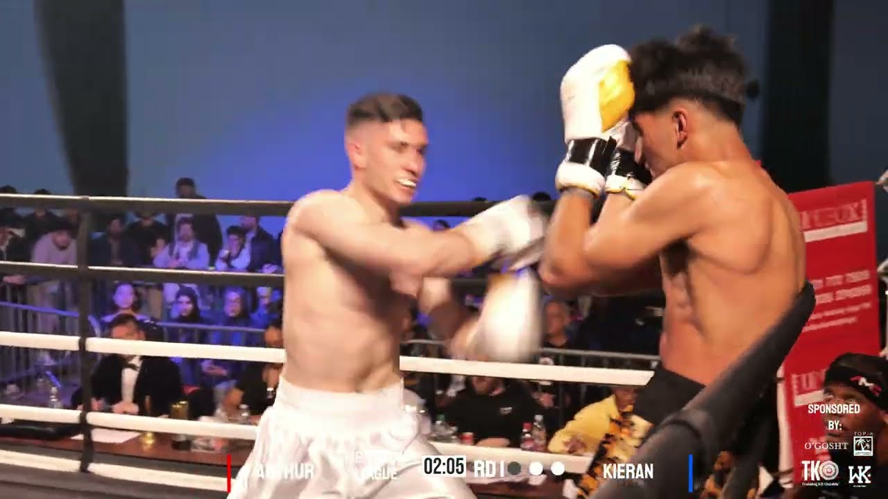Kieran Maharajah vs Arthur AMC | FULL FIGHT | FZM 2.0 background