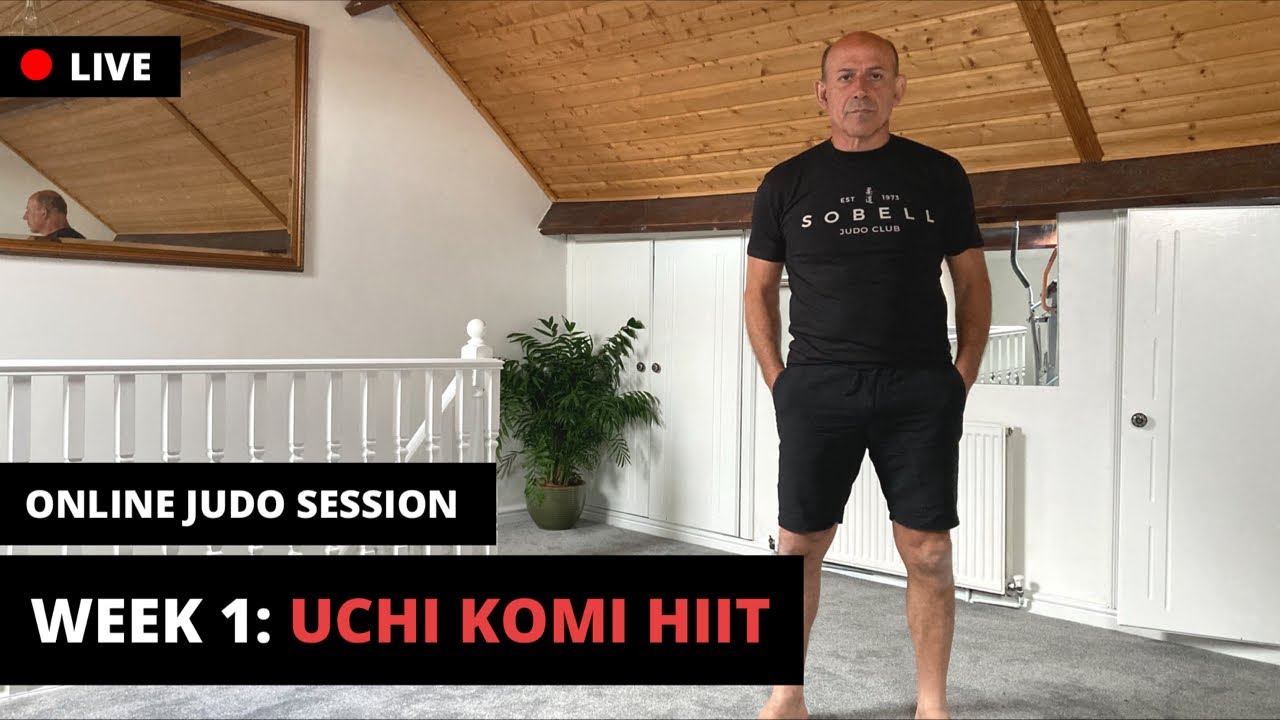 Judo Home Workout | Week 1 | Uchi Komi HIIT (Tandoku Renshu) | Online Judo Lesson