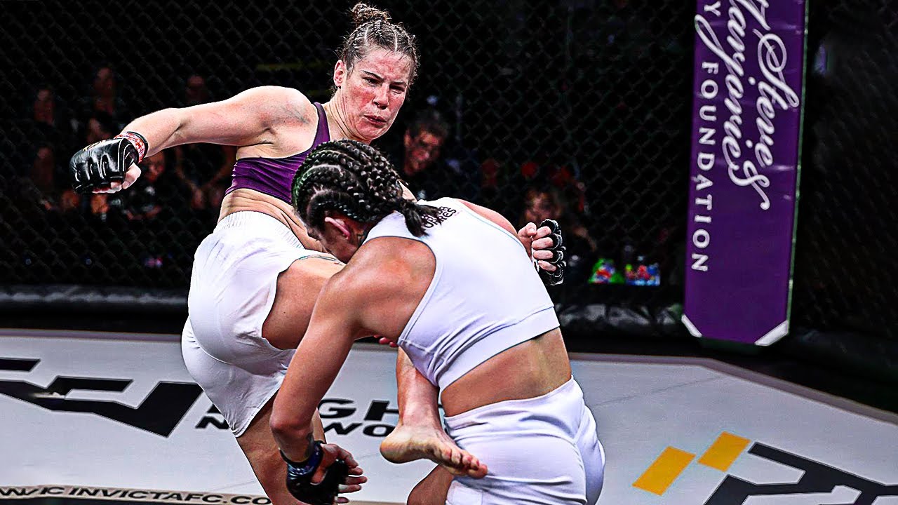 Victoria Leonardo Dominates in Return From UFC background