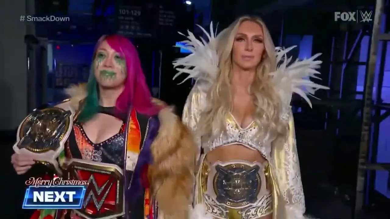 Charlotte & Asuka vs Banks & Belair vs Bayley & Carmella 1/3