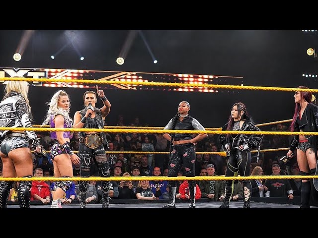 Rhea Ripely,Toni Storm,Kay Lee Ray,Bianca Belair,Io Shirai & Candice LeRae Segment