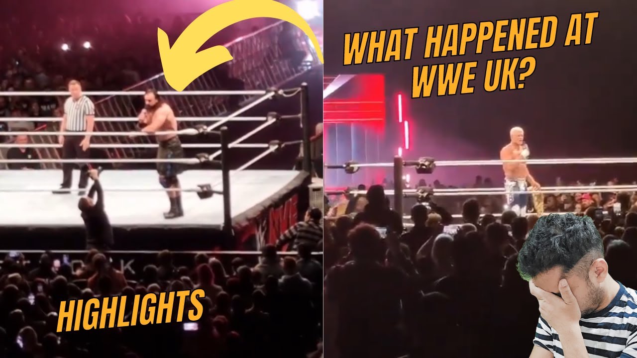 WWE Birmingham: Drew Angry, Cody's emotional promo background