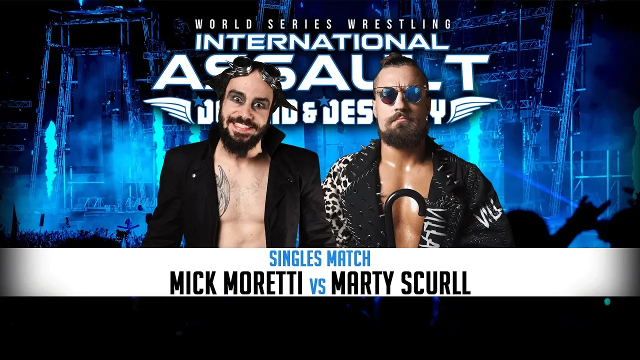FULL MATCH - Mick Moretti vs Marty Scurll: International Assault 2K19 Defend & Destroy