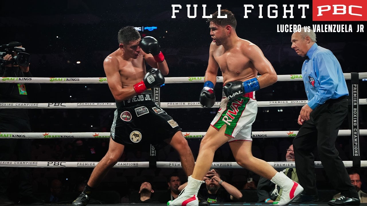 PBC FULL FIGHT: Lucero vs Valenzuela Jr. | December 6, 2025