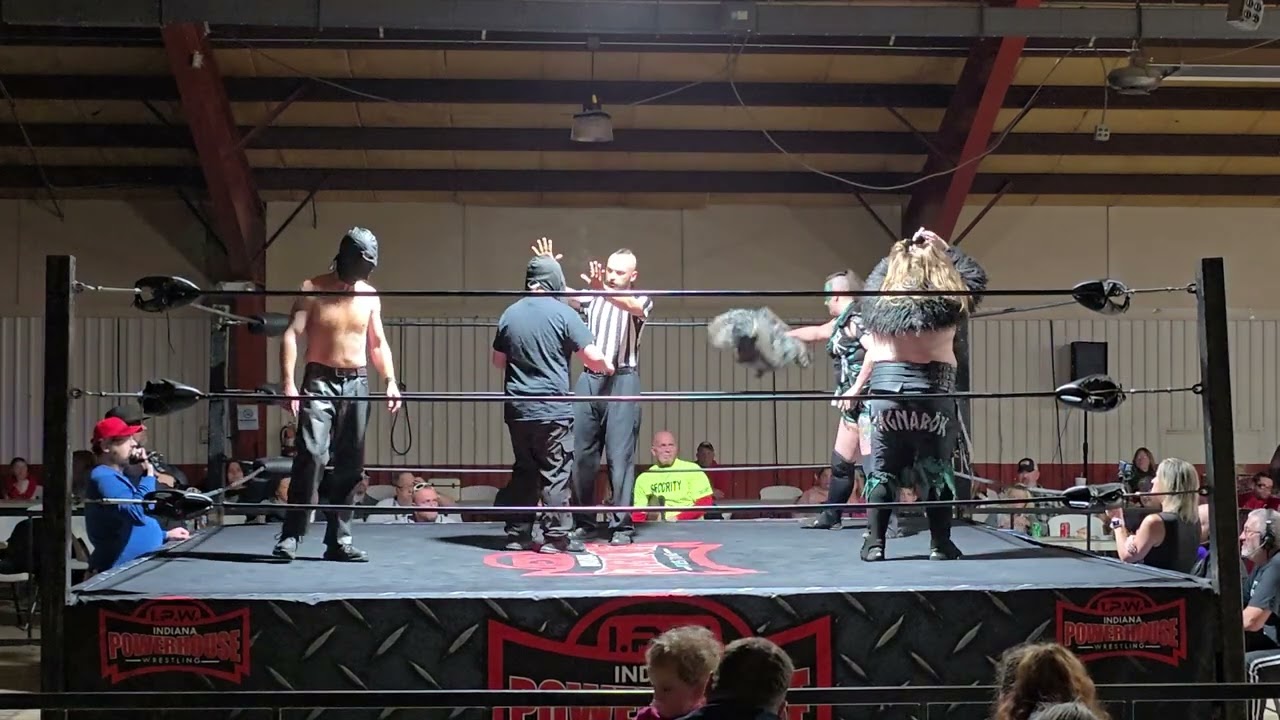 Psycho Cop & Harley Steel vs The Shield Wall - IPW 11/9/24