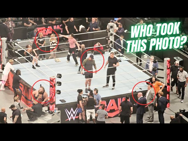 Truth behind this SECRET WWE Photo