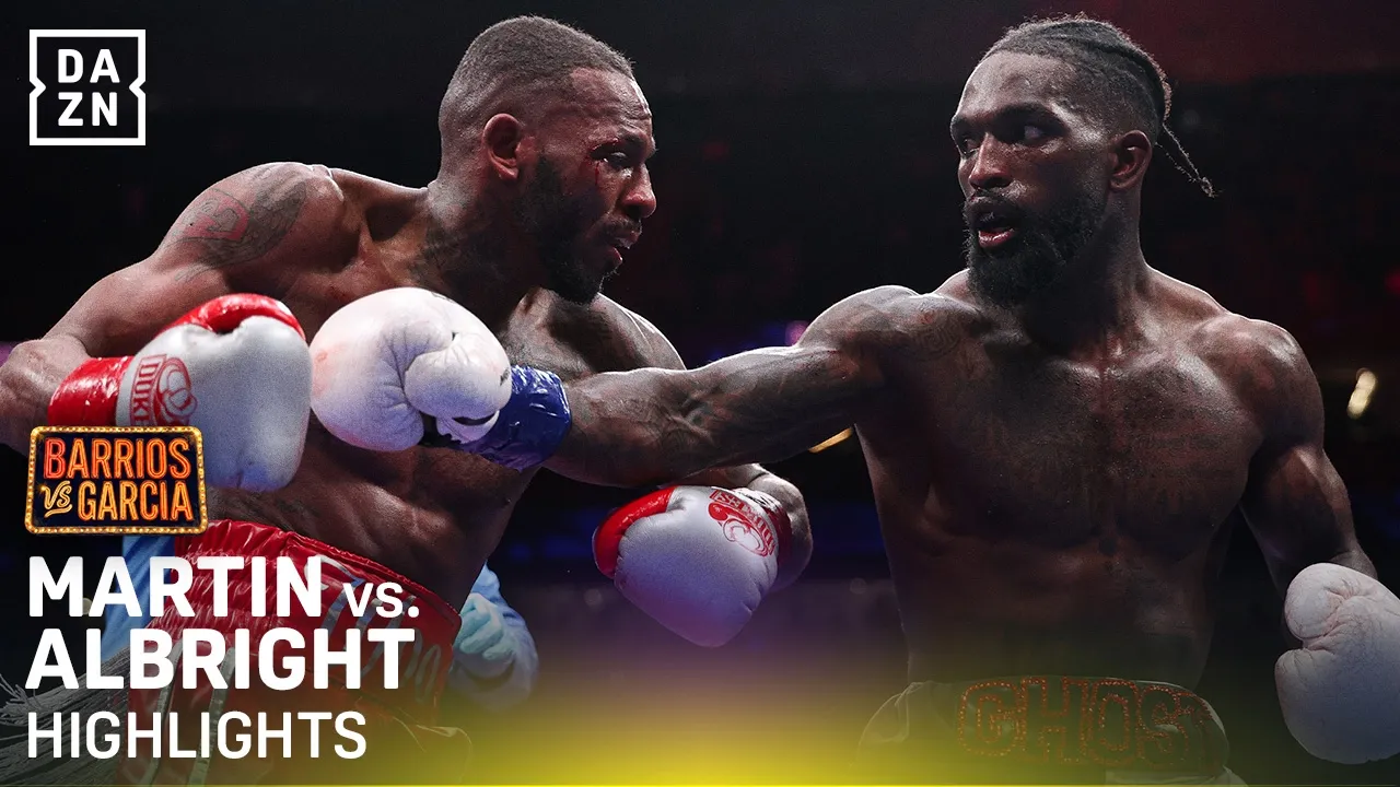 Frank Martin vs. Nahir Albright | Fight Highlights